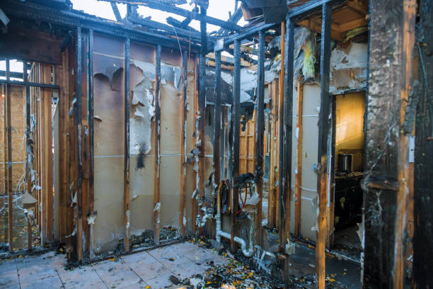 Professional Emergency Fire Cleanup technician working in Graysville, TN